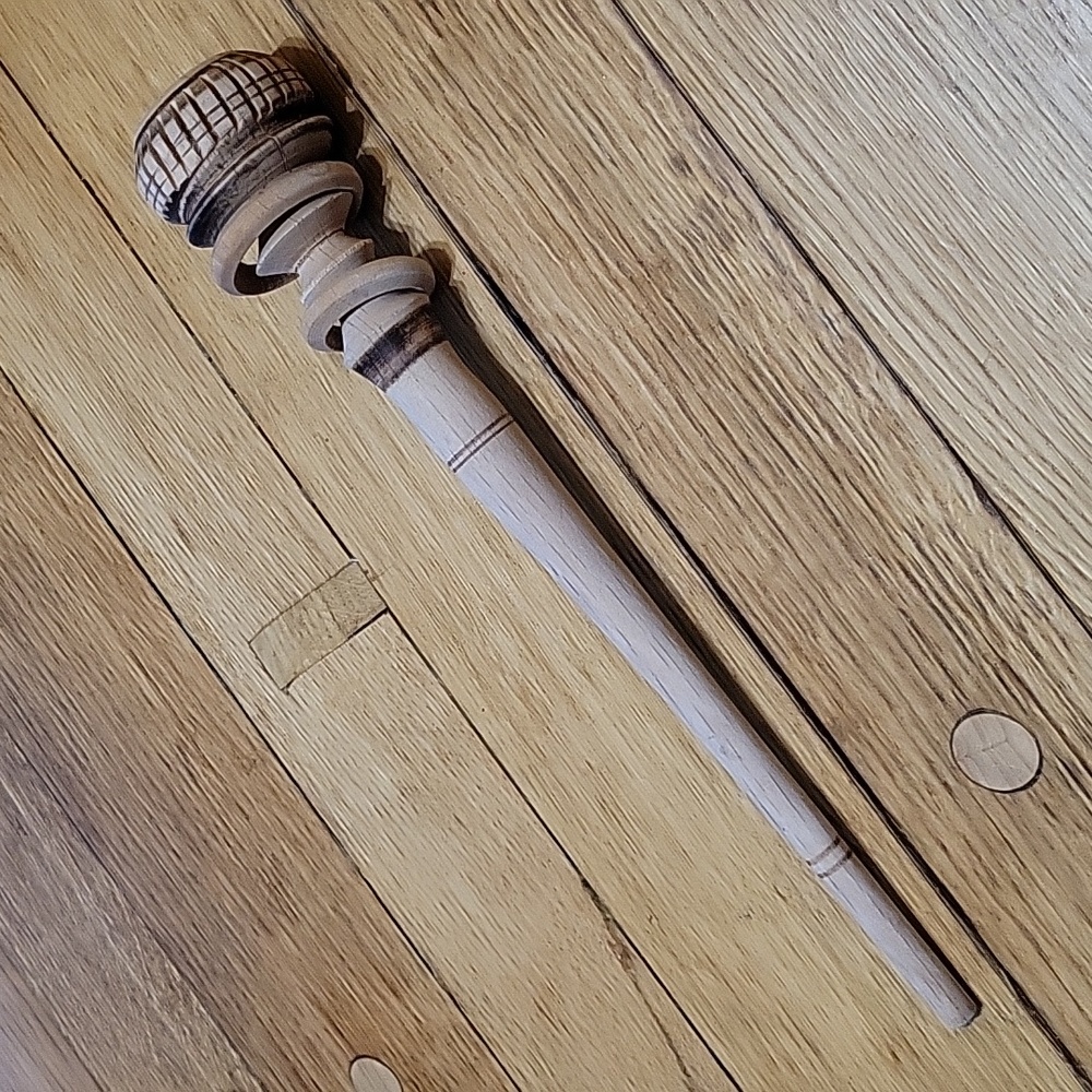 Vintage Artisanal Handmade Mexican Molinillo